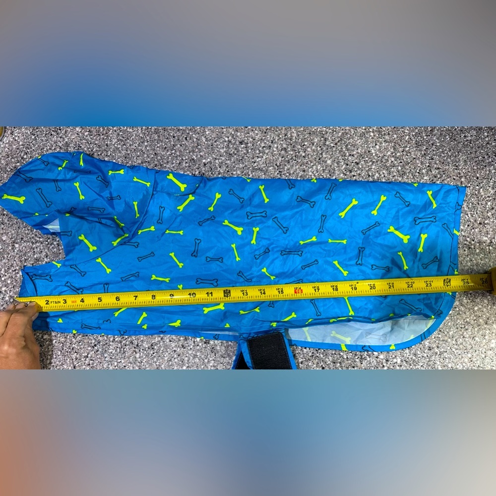New Top Paw Raincoat - Lightweight - size large